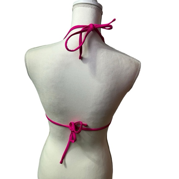 FALAINETEE Womens colorful string side  tie High Waisted Triangle Bikini Set NWT - Picture 4 of 9